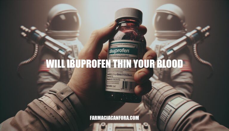 Understanding the Effects of Ibuprofen: Will Ibuprofen Thin Your Blood?