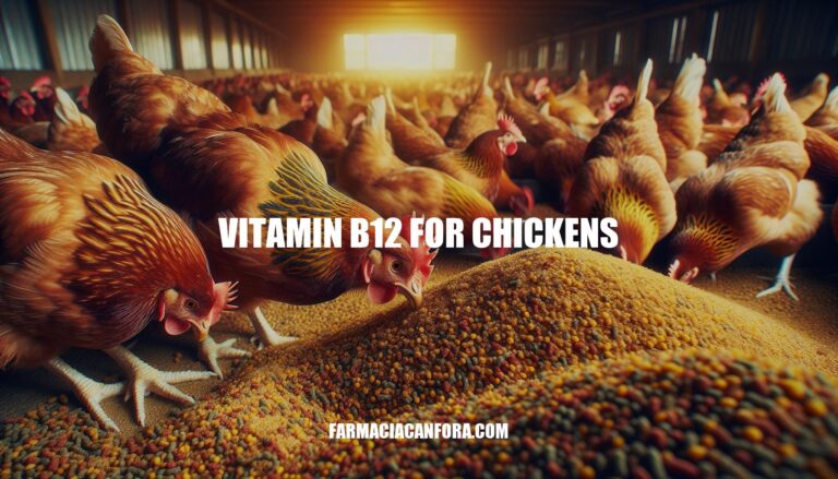 Vitamin B12 for Chickens: Essential Nutrient for Poultry Health