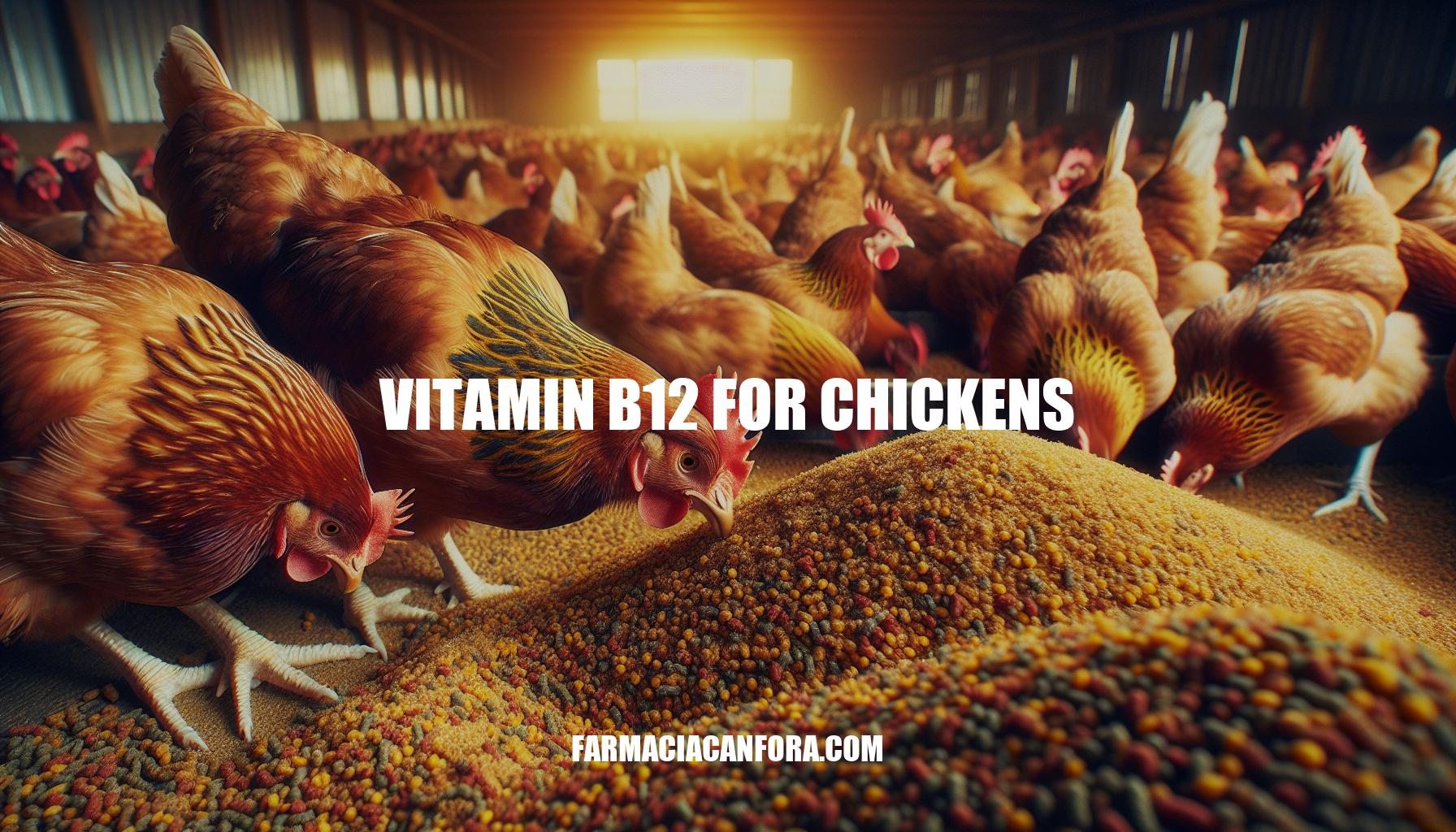 Vitamin B12 for Chickens: Essential Nutrient for Poultry Health