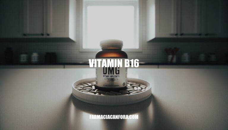 Vitamin B16: The Truth About DMG Supplements
