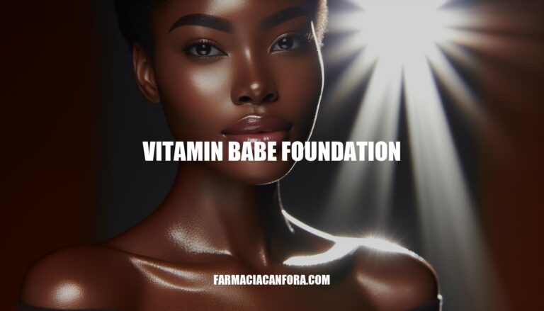 Vitamin Babe Foundation: An Innovative Beauty Brand with Skin-Healthy Products