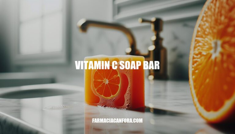 Vitamin C Soap Bar: Benefits, Side Effects, and Description