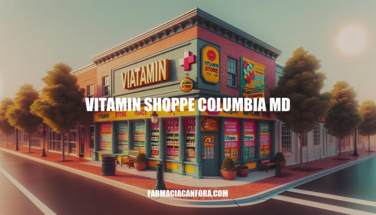 Vitamin Shoppe Columbia MD: Your Ultimate Health Destination