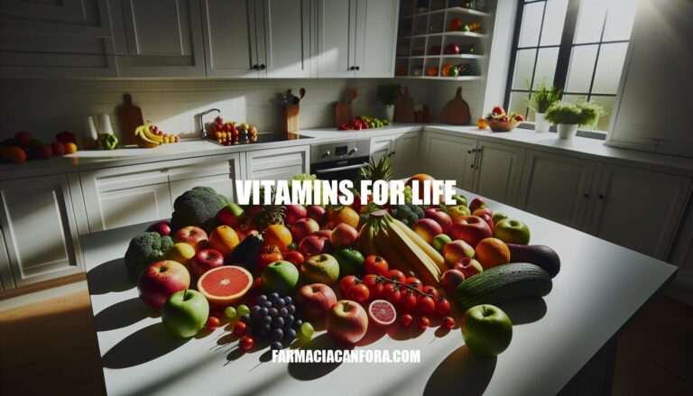 Vitamins for Life: Essential Guide for Health and Longevity