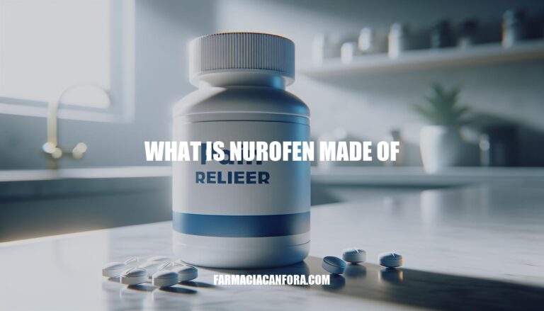What Is Nurofen Made Of: Unveiling the Ingredients Behind Nurofen's Pain-Relieving Power