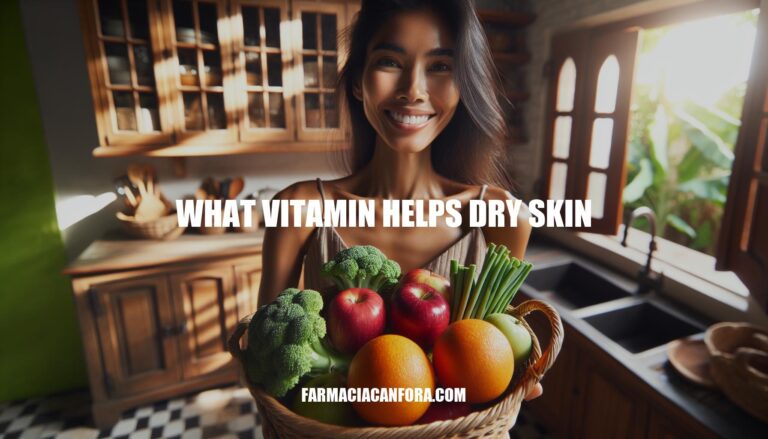 What Vitamin Helps Dry Skin: Key Nutrients for Healthy Skin