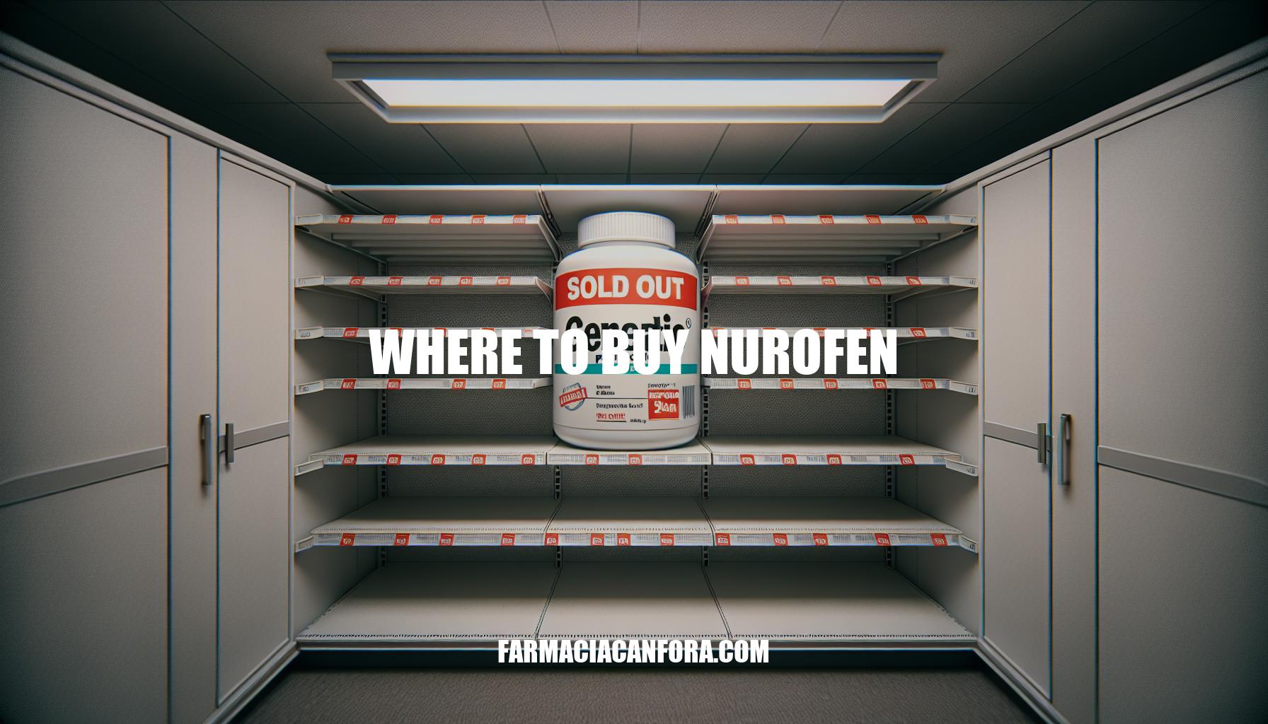 Where to Buy Nurofen: A Complete Guide for Purchasing Pain Relief