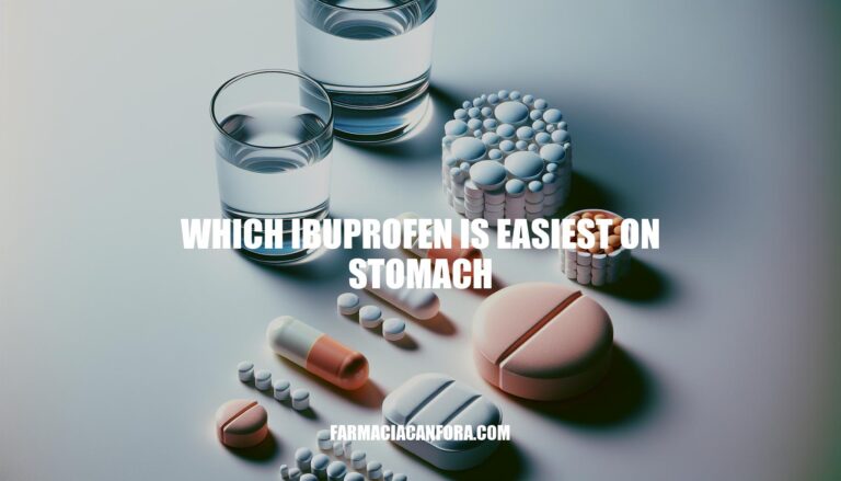 Which Ibuprofen Is Easiest on Stomach: Finding the Best Option