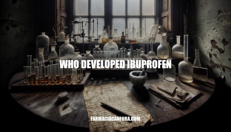 Who Developed Ibuprofen: The Birth and Impact of a Game-Changing Drug