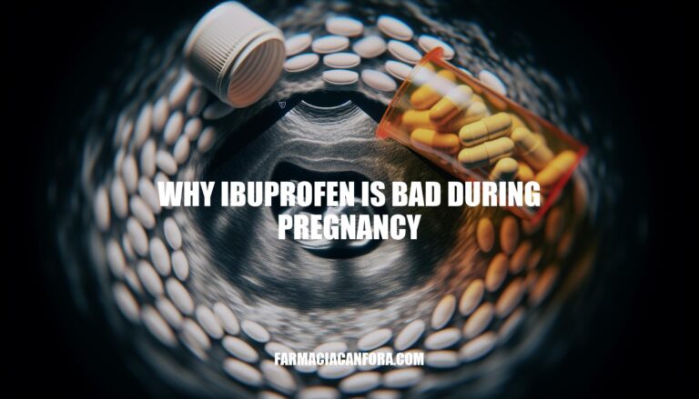 Why Ibuprofen is Bad During Pregnancy: Dangers and Alternatives