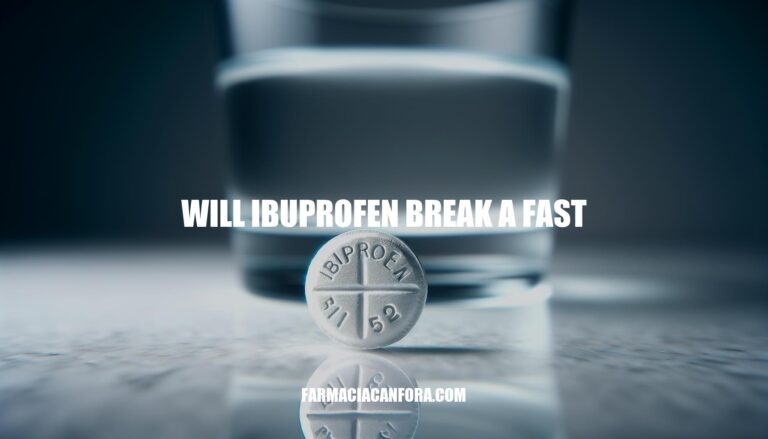 Will Ibuprofen Break a Fast: The Truth About Medication and Fasting