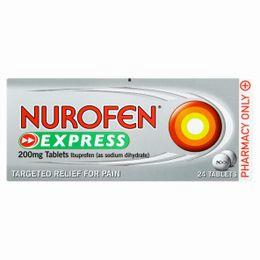 Nurofen Express Product Range and Usage Guidelines