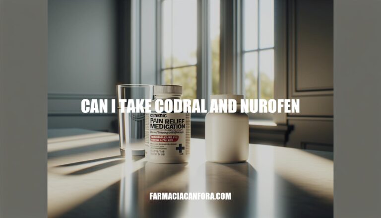 Can I Take Codral and Nurofen? Combining Guidelines and Safety Tips