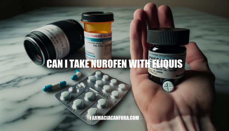 Can I Take Nurofen with Eliquis: Safety and Alternatives