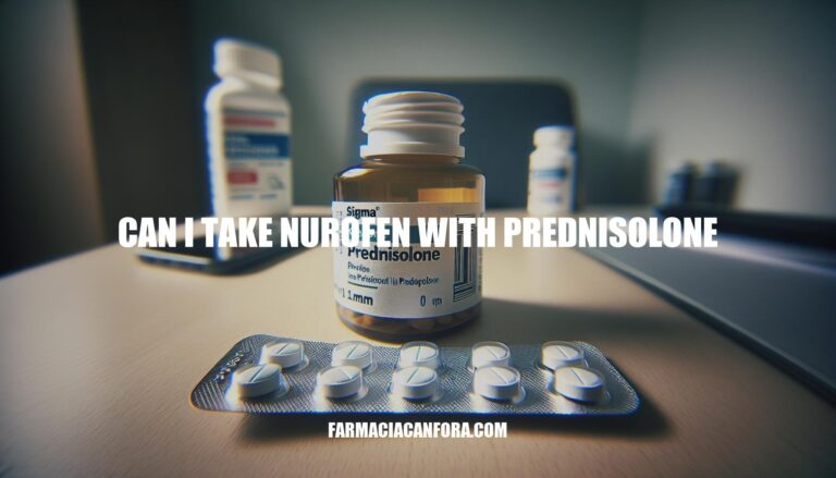 Can I Take Nurofen with Prednisolone: Understanding Medication Interactions and Safe Alternatives