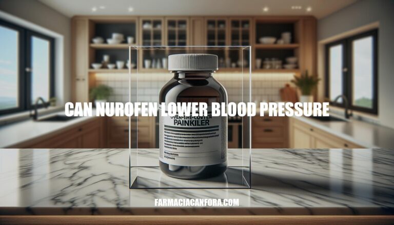 Can Nurofen Lower Blood Pressure? Understanding the Impact of Ibuprofen on Hypertension