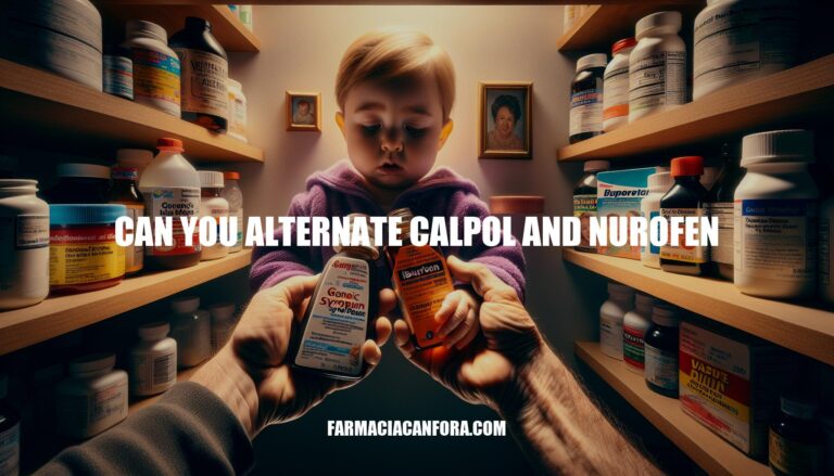 Can You Alternate Calpol and Nurofen for Children? A Complete Guide