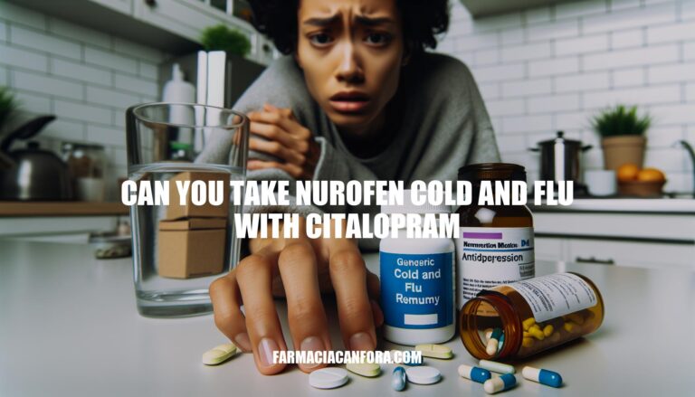 Can You Take Nurofen Cold and Flu with Citalopram: Risks and Safe Alternatives
