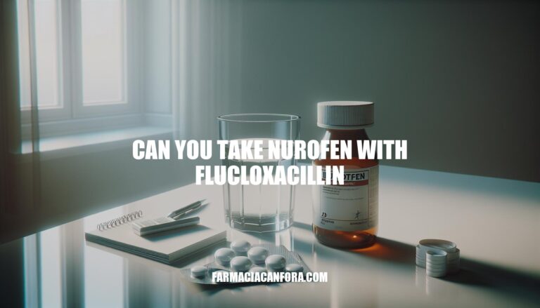 Can You Take Nurofen with Flucloxacillin: Safety and Considerations