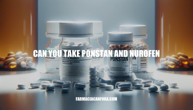 Can You Take Ponstan and Nurofen Together? Exploring Safe Pain Relief Combinations