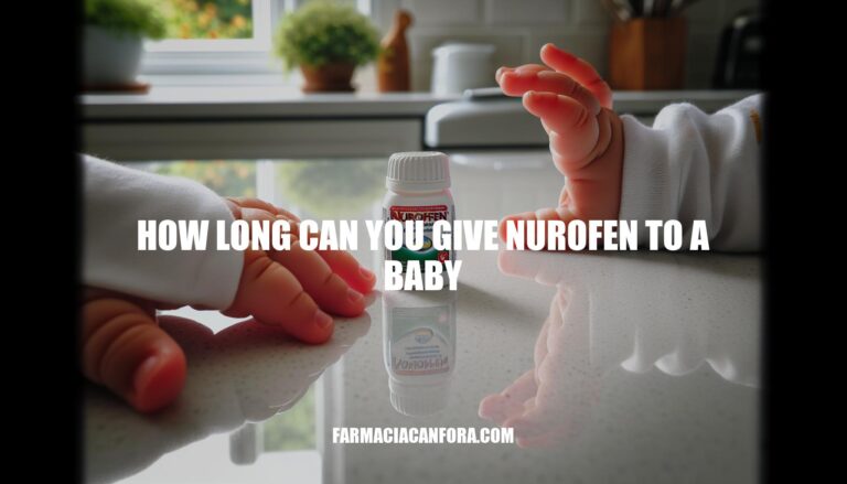 How Long Can You Give Nurofen to a Baby: Dosage and Safety Guidelines