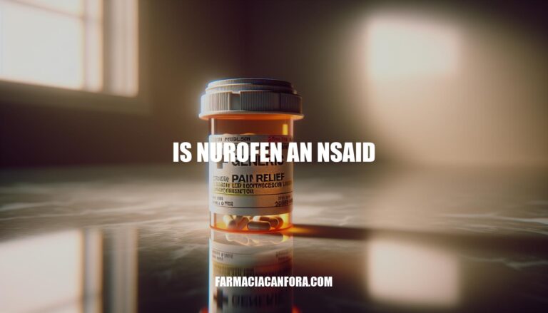 Is Nurofen an NSAID? Unveiling the Truth Behind Nurofen's Classification