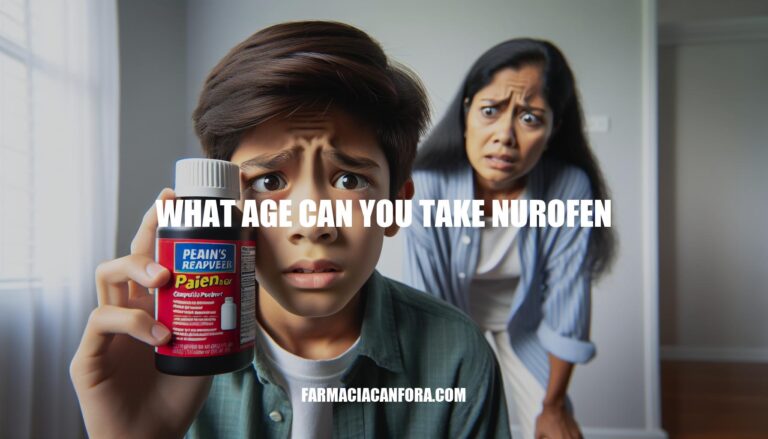 What Age Can You Take Nurofen: Dosage, Safety, and Guidelines