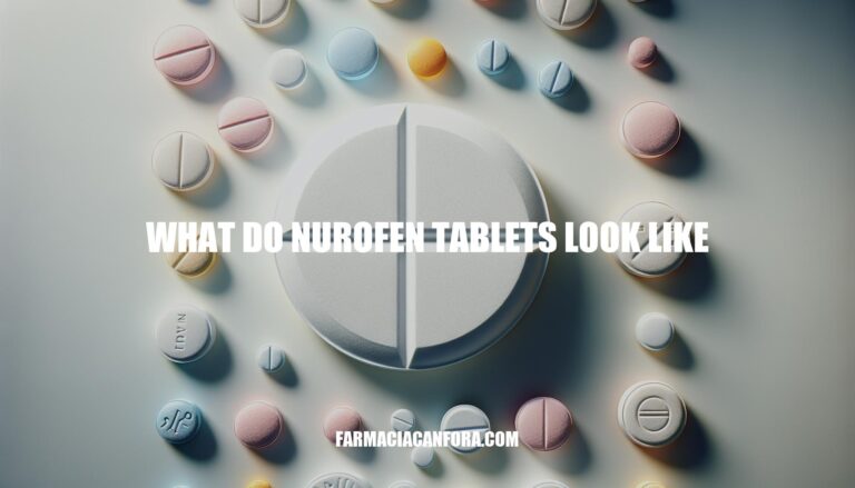 What Do Nurofen Tablets Look Like: Visual Guide and Descriptions