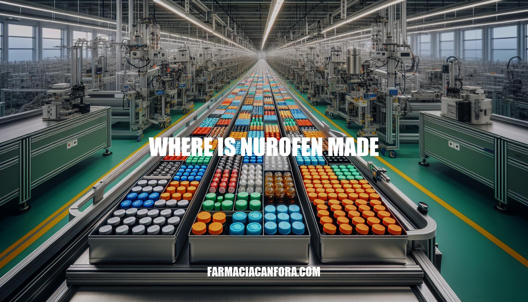 Where is Nurofen Made: Unveiling the Global Manufacturing Journey