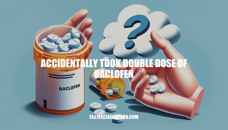 Accidentally Took Double Dose of Baclofen: What to Do