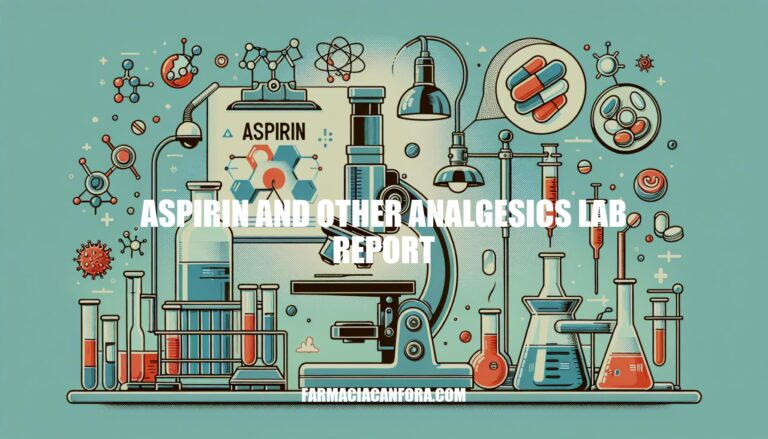 Aspirin and Other Analgesics Lab Report