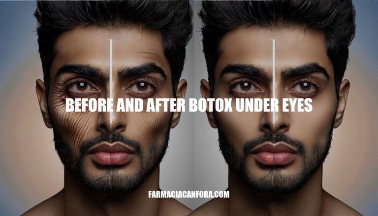 Before and After Botox Under Eyes: A Comprehensive Guide