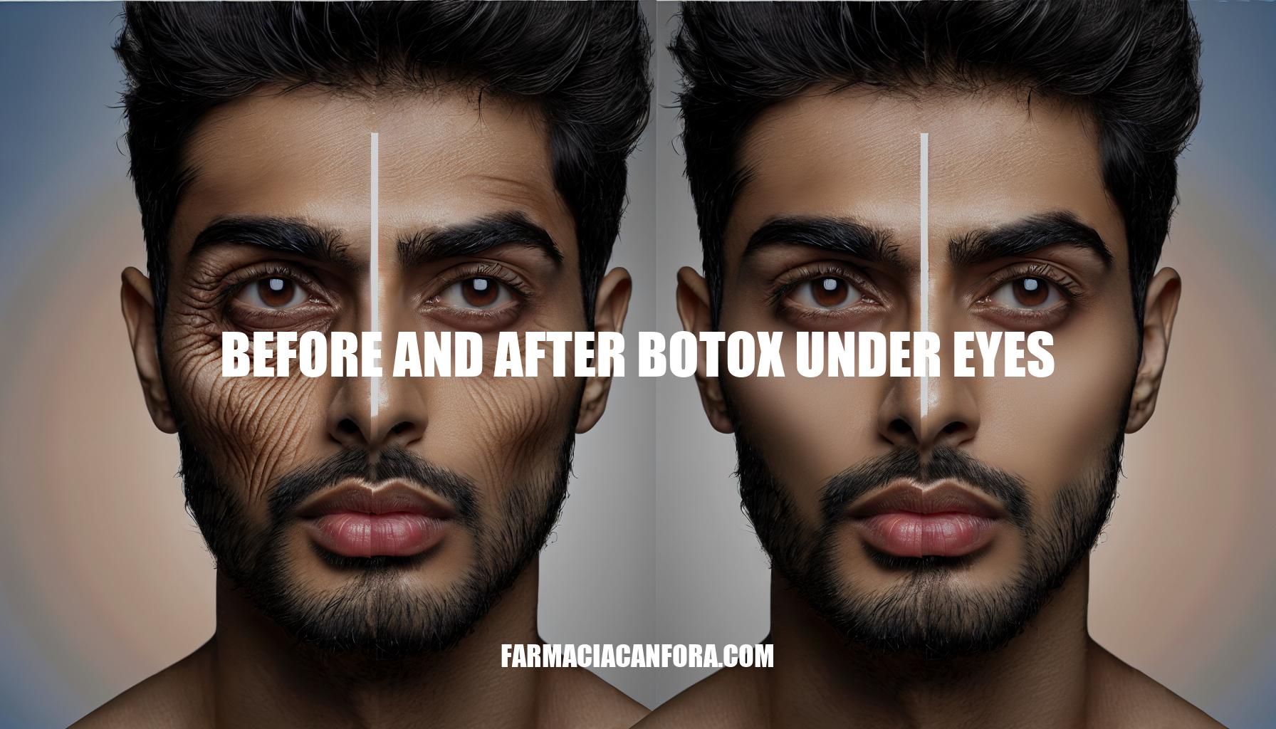 Before and After Botox Under Eyes: A Comprehensive Guide