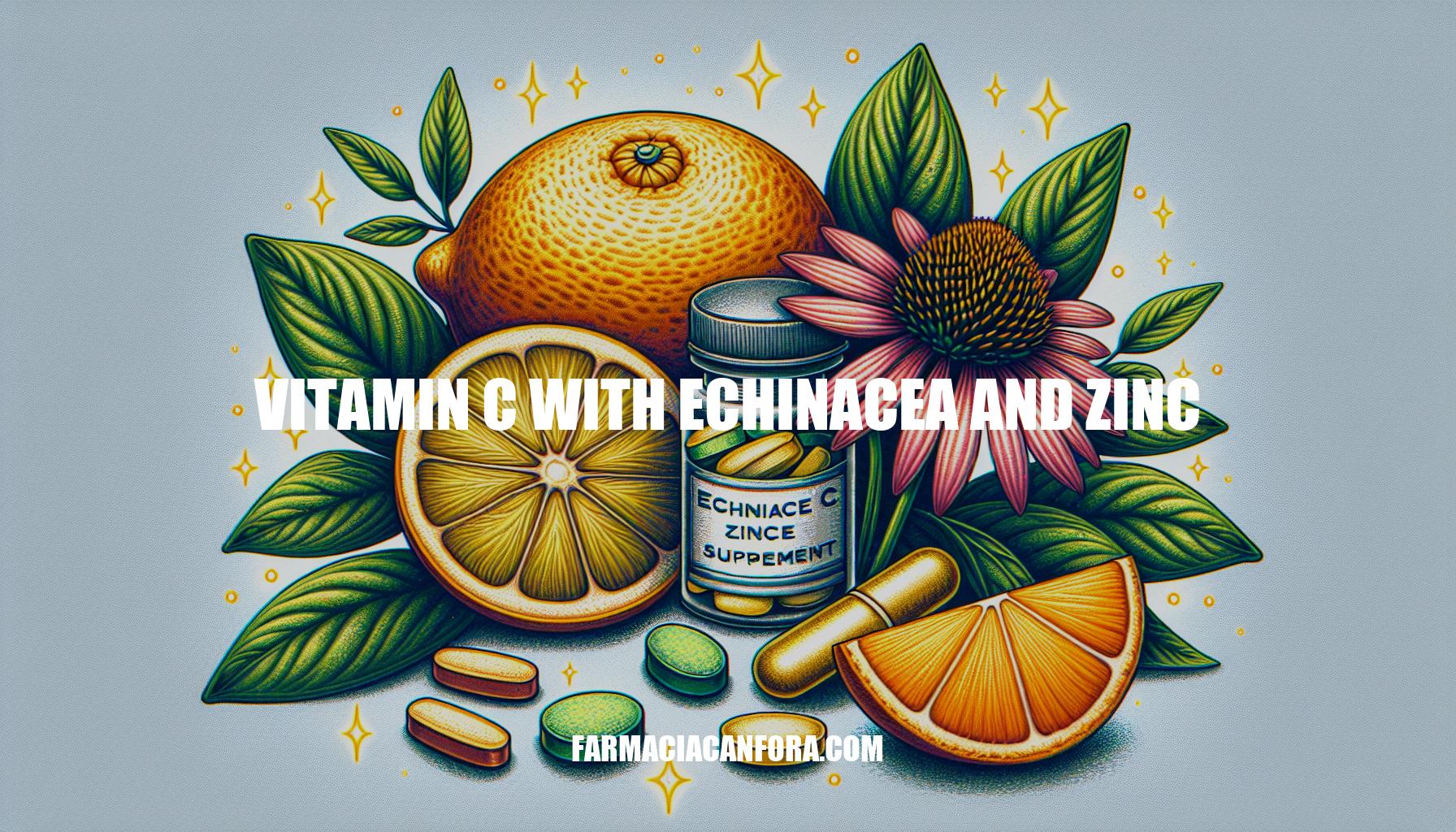 Boost Immunity with Vitamin C, Echinacea, and Zinc