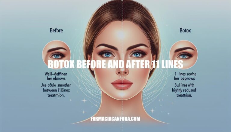 Botox Before and After 11 Lines: Transformative Effects and Benefits