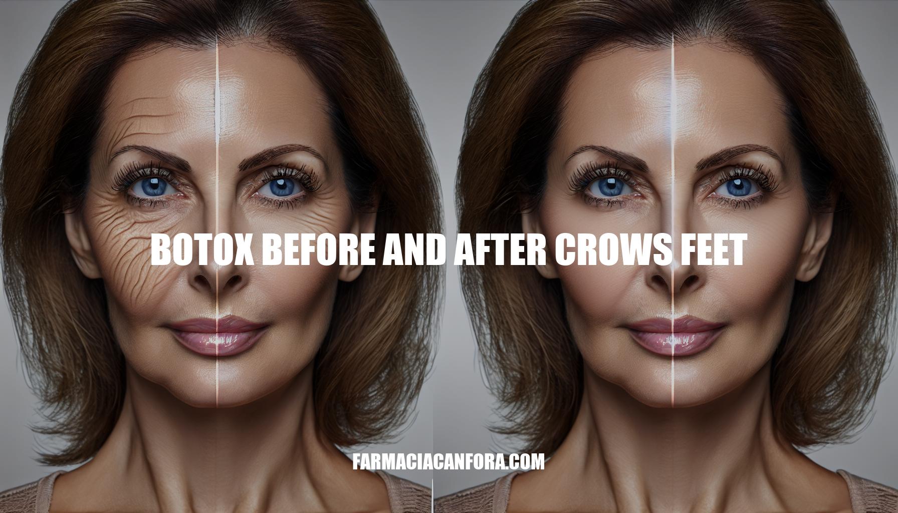 Botox Before and After Crows Feet: A Comprehensive Guide