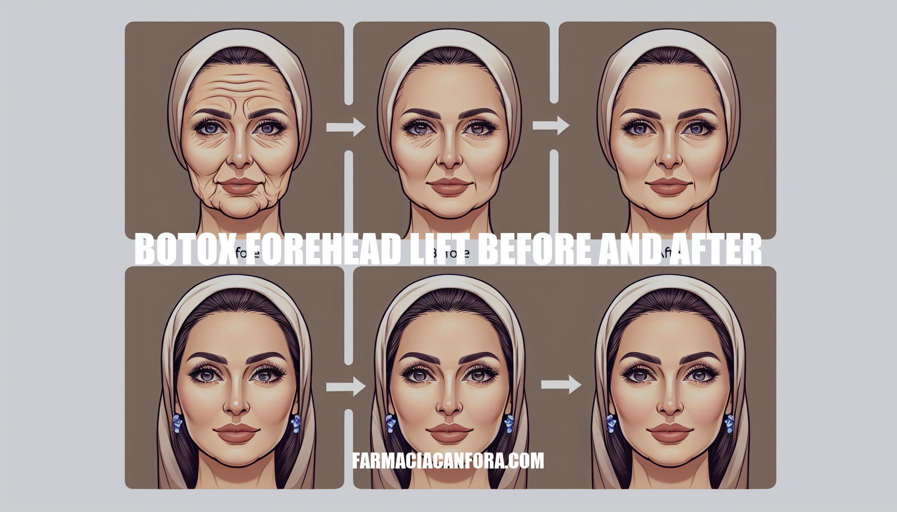 Botox Forehead Lift Before and After: A Complete Guide