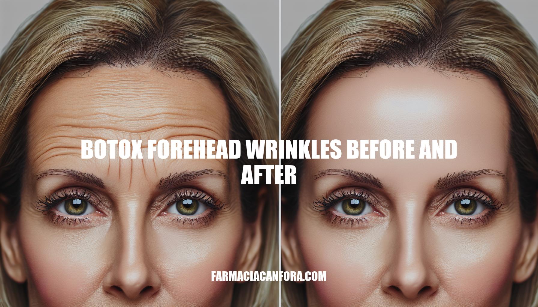 Botox Forehead Wrinkles Before and After: Expert Guide