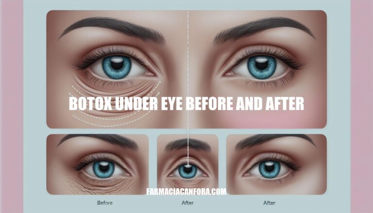 Botox Under Eye Before and After Guide