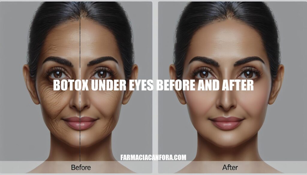 Botox Under Eyes Before and After: A Comprehensive Guide