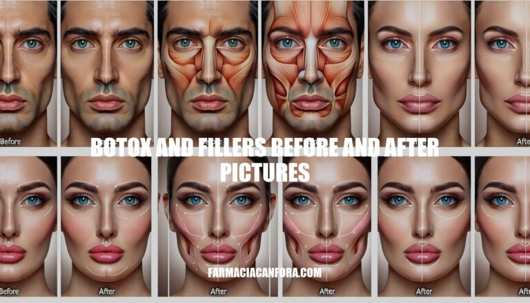 Botox and Fillers Before and After Pictures: Transformative Results Revealed