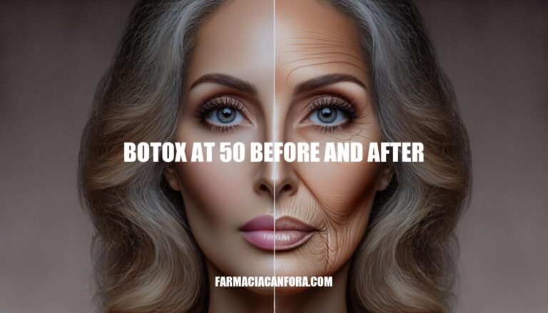 Botox at 50 Before and After: Transformative Effects