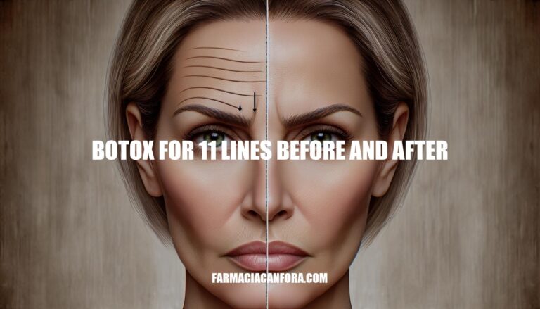 Botox for 11 Lines Before and After: Complete Guide