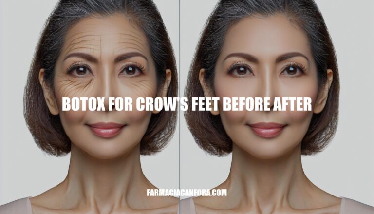 Botox for Crow's Feet Before After