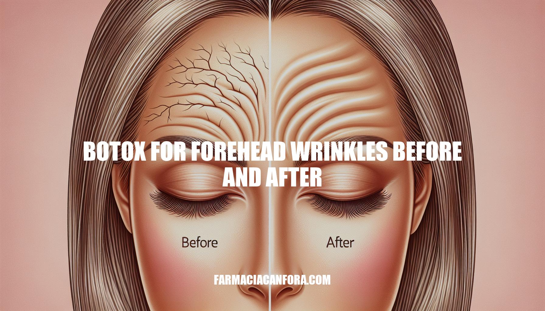 Botox for Forehead Wrinkles Before and After: A Complete Guide