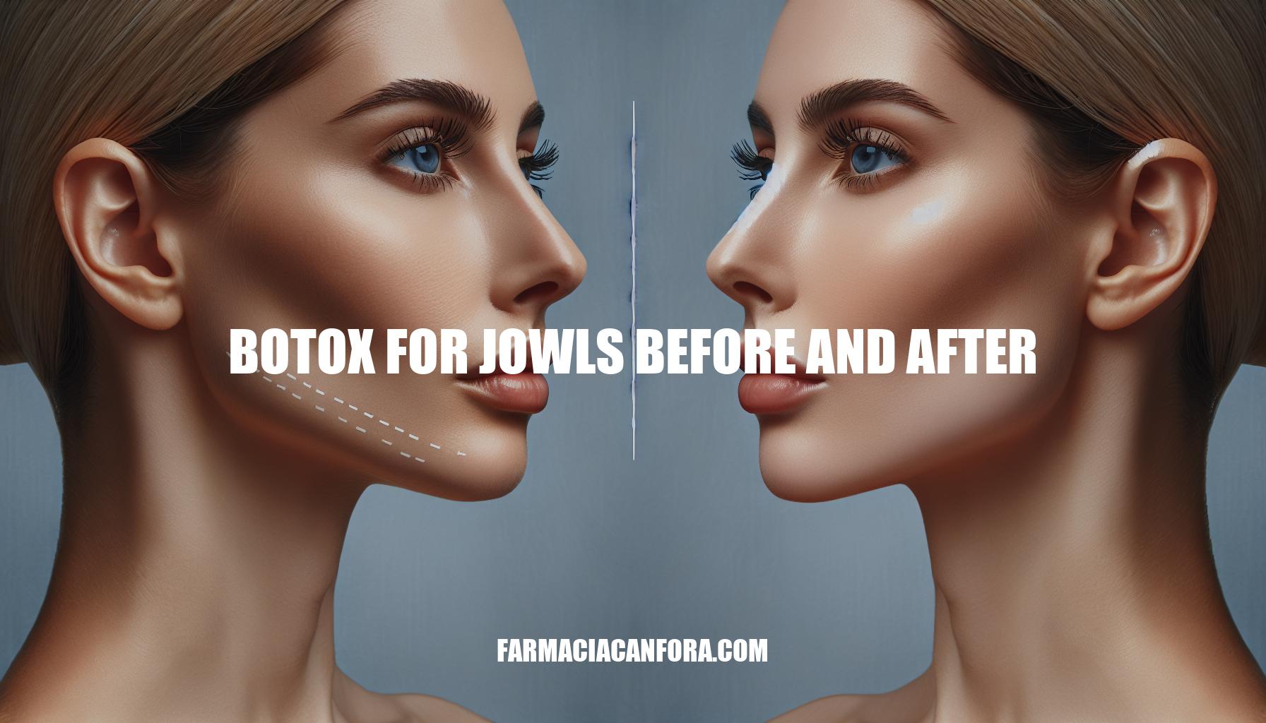 Botox for Jowls Before and After: Transforming Your Jawline