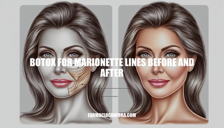 Botox for Marionette Lines Before and After: A Comprehensive Guide