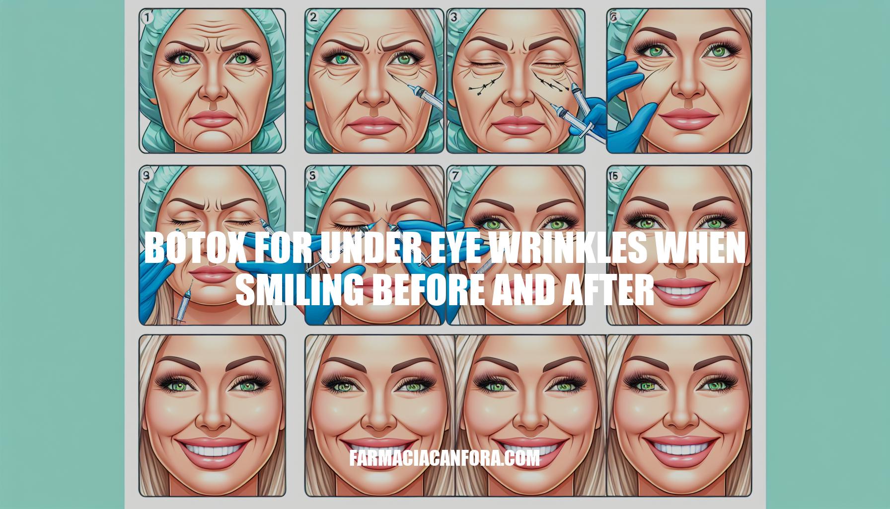 Botox for Under Eye Wrinkles When Smiling Before and After: A Comprehensive Guide
