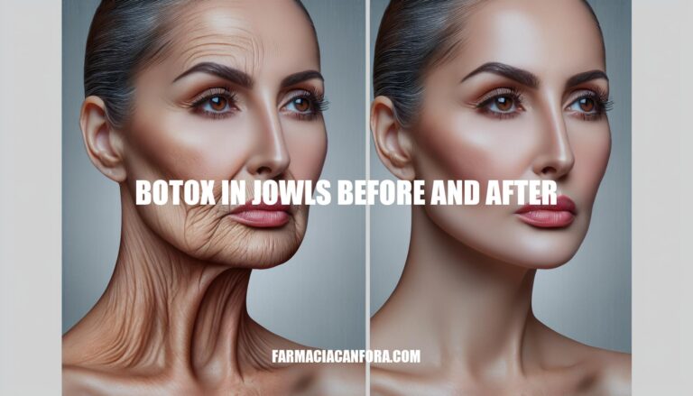 Botox in Jowls Before and After: Complete Guide