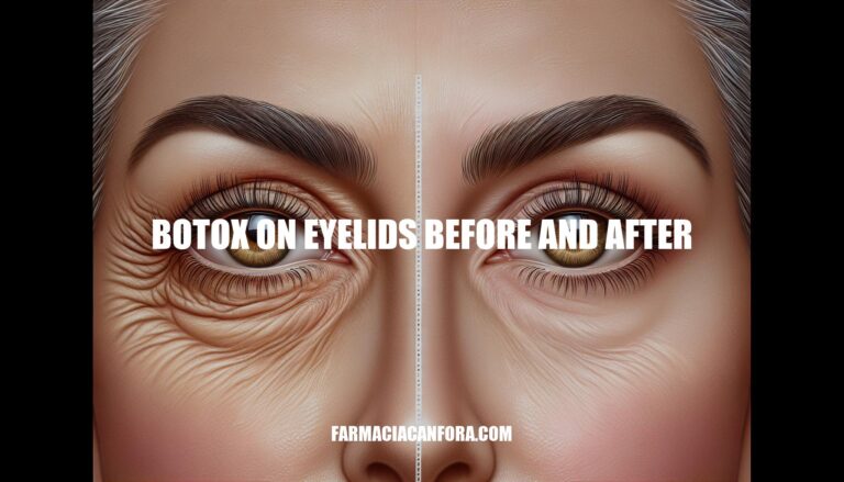 Botox on Eyelids Before and After: Transformative Effects Explained